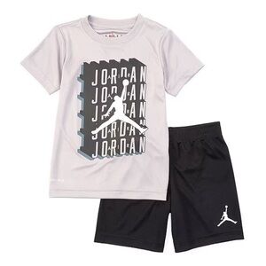Jordan - Short Sleeve Crosswords T-Shirt and Shorts Set